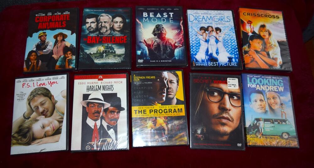 New Sealed Lot 10 DVD Corporate Animals (Blu-ray, 2019) + more